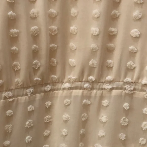 Entro Cream Textured Dress - Picture 7 of 8